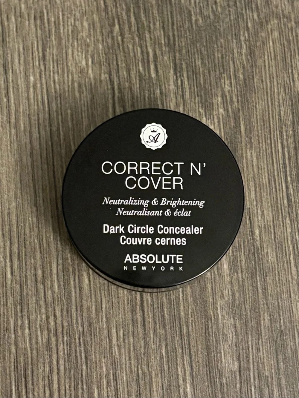 Absolute New York Correct N' Cover Dark Circle Concealer in Fair